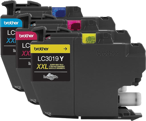Brother LC3019 Innobella Super High-Yield Colour Ink Cartridges, 3 Pack
