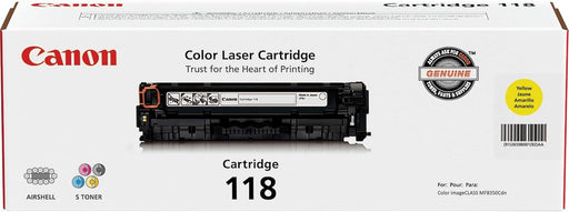 Canon 118 High-Yield Yellow Toner Cartridge
