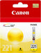 CANON CLI-221 YELLOW INK TANK