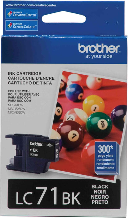 Brother LC71 Black Ink Cartridge (LC71BKS)