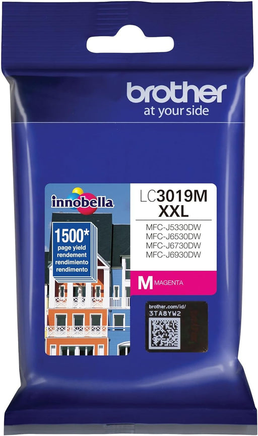 Brother LC3019 Magenta Ink Cartridge, Super High Yield (LC3019MS)
