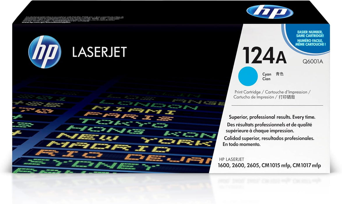 HP Original 124A Cyan Toner Cartridge