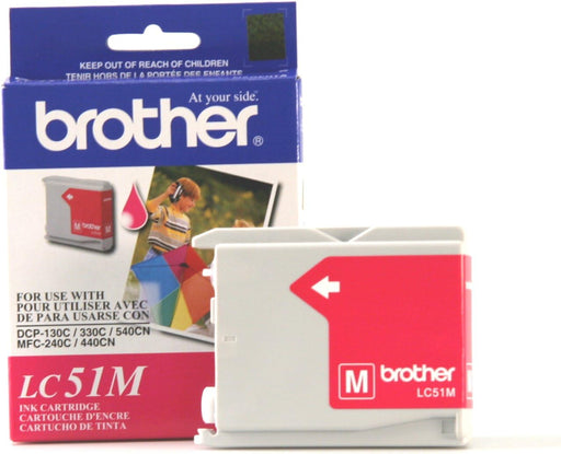 Brother LC51 Magenta Ink Cartridge (LC51MS)
