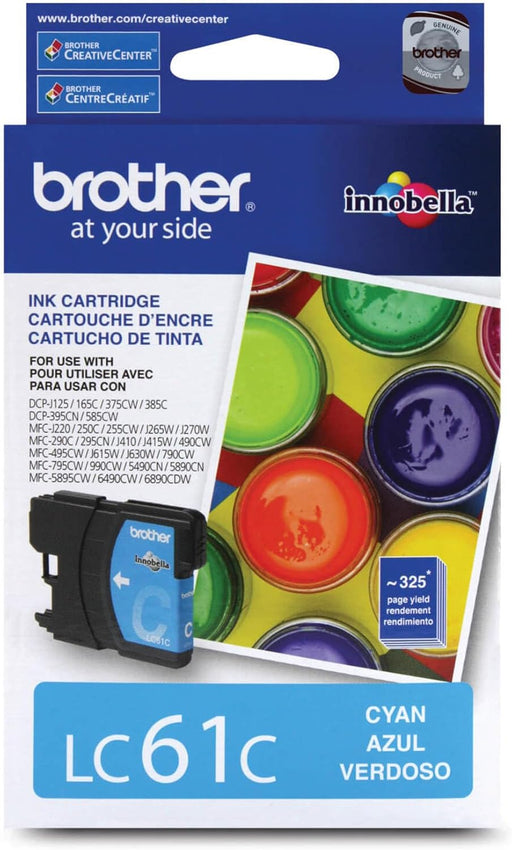 Brother LC61 Cyan Ink Cartridge (LC61CS)