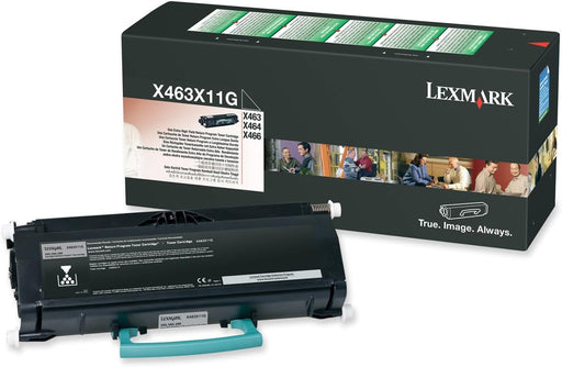 Lexmark X463X11G Black Return Program Toner Cartridge - Extra High Yield