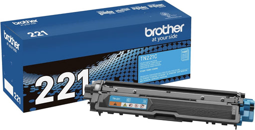 Brother TN221C Standard Yield Cyan Toner Cartridge