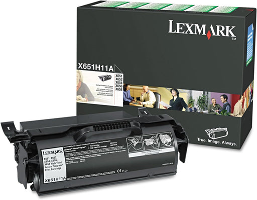 Lexmark X651H11A Black High-Yield Return Program Toner Cartridge