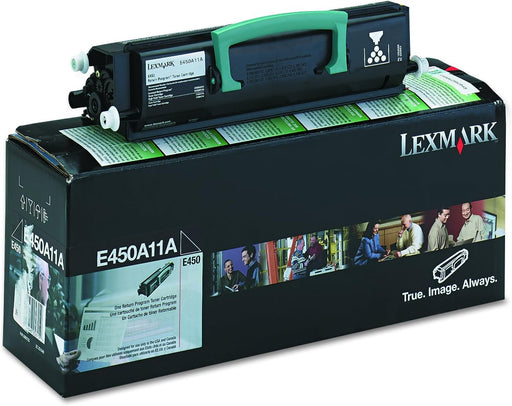 Lexmark E450A11A Black Return Program Toner Cartridge