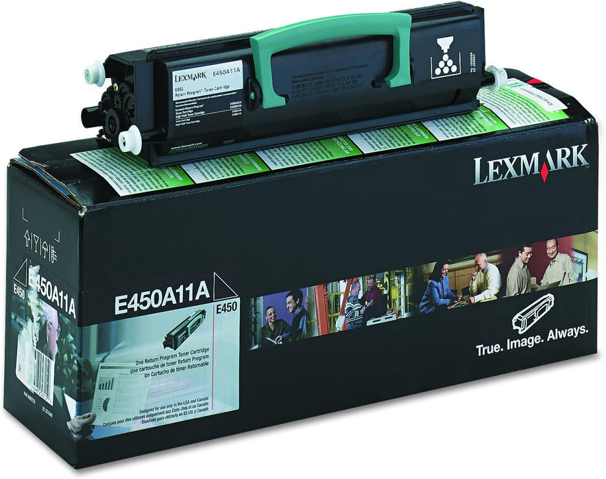 Lexmark E450A11A Black Return Program Toner Cartridge