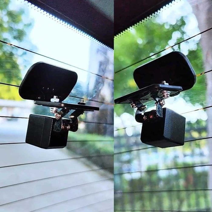 Rear Window Dash Cam Mounting Bracket - Adhesive Windshield Mount for AZDOME & Most Rear Cameras
