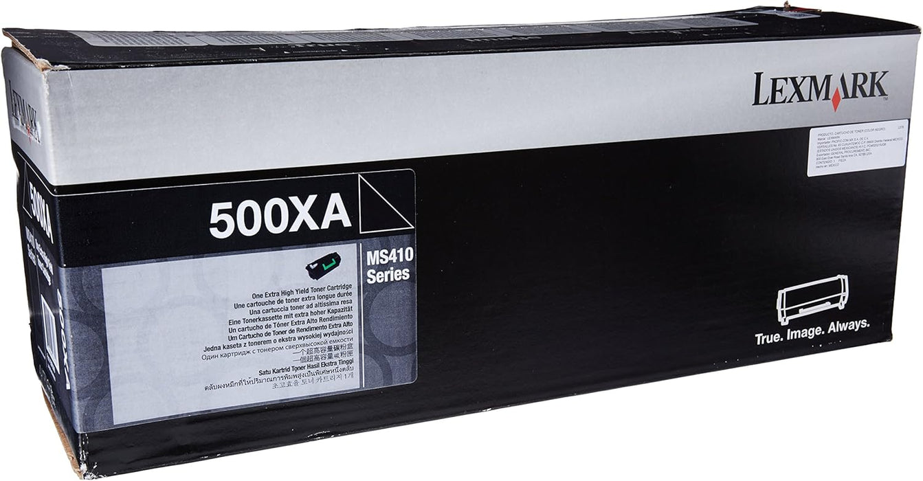 Lexmark 50F0XA0 Black Extra High Yield Toner Cartridge