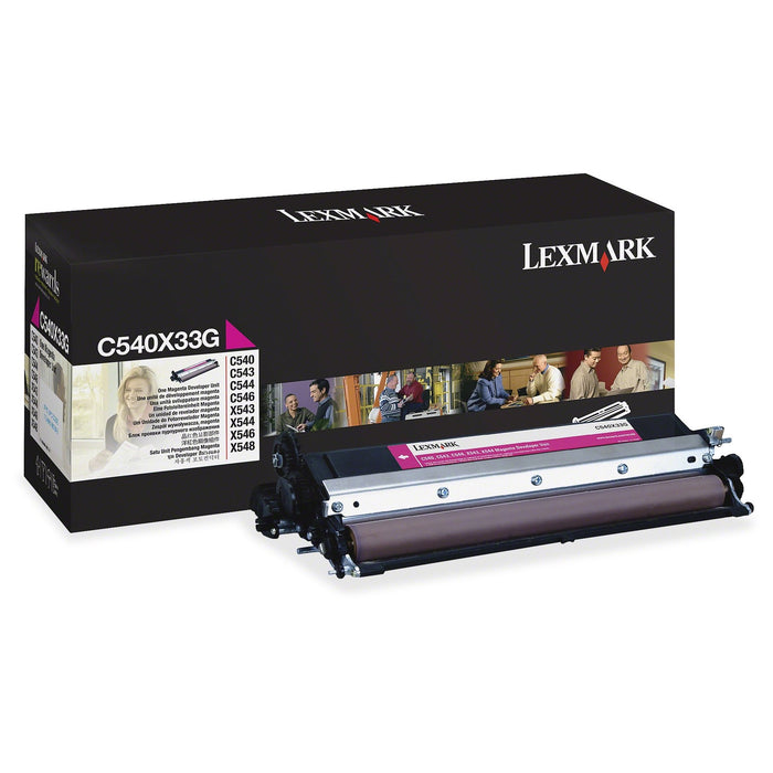 Lexmark C540X33G Developer Unit (Magenta)
