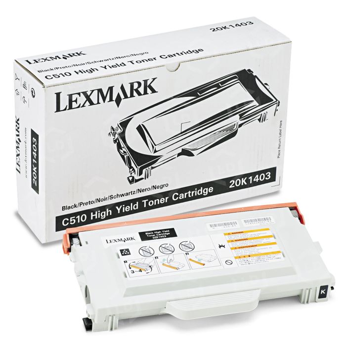 Lexmark Original 20K1403 High Yield Black Laser Toner Cartridge