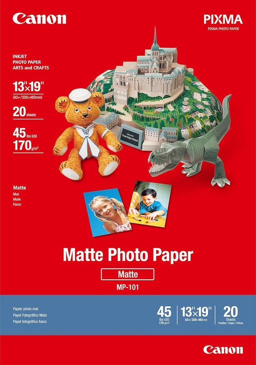 Canon MP-101 13" x 19" (A3 ) Matte Photo Paper (20 sheets/pkg)