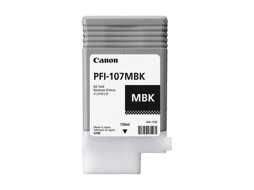 CANON INK PFI-107MBK PIGMENT MATTE BLK 130ML