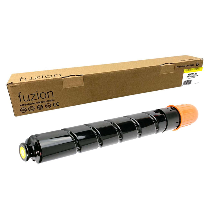 Fuzion Compatible Toner - Yellow for Canon GPR-31