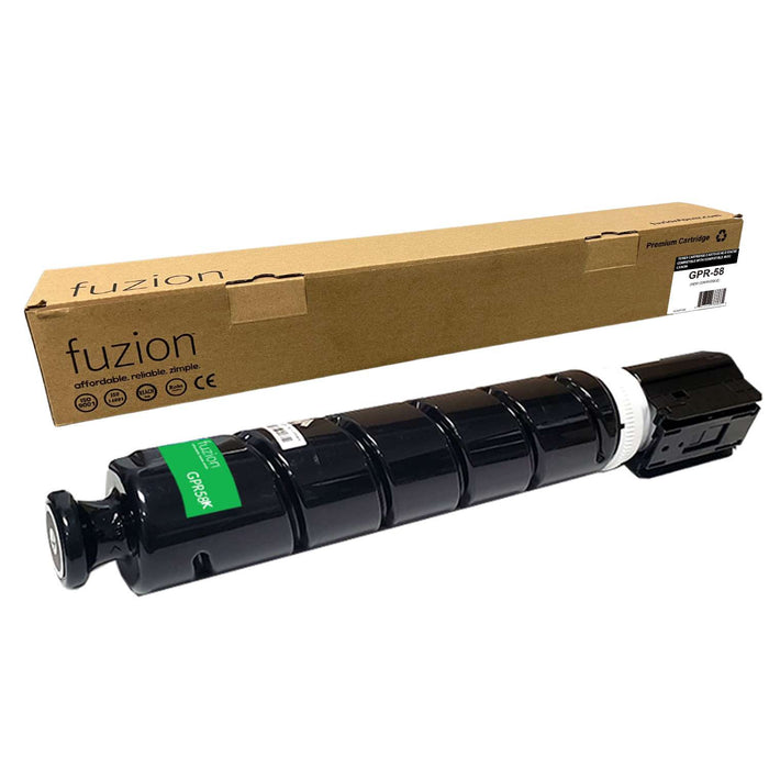 Fuzion Compatible Toner - Black for Canon GPR-58