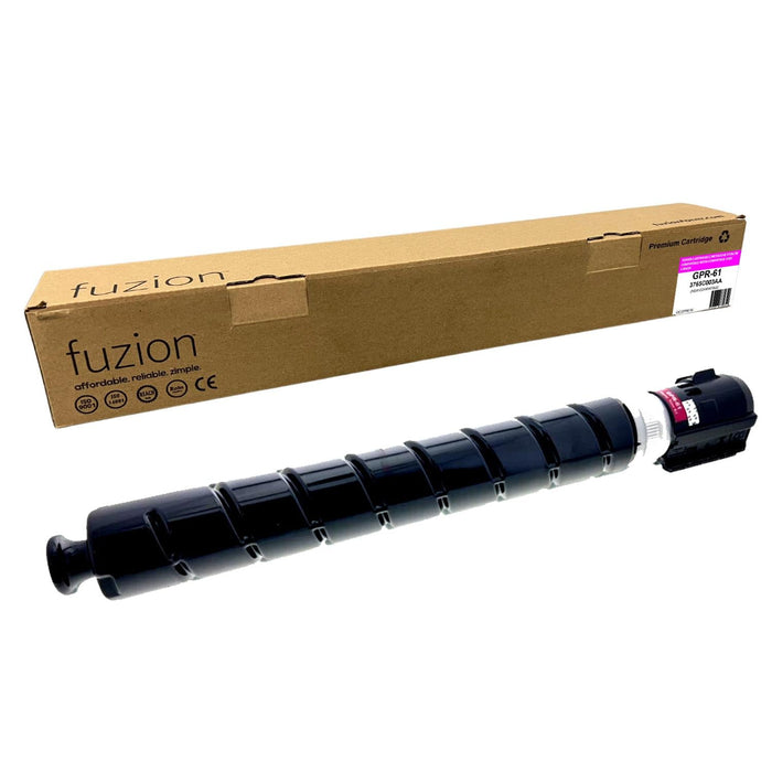 Magenta cartridge included in Fuzion GPR-61 CMYK Toner Set for imageRUNNER ADVANCE DX C5840i (4-Pack)
