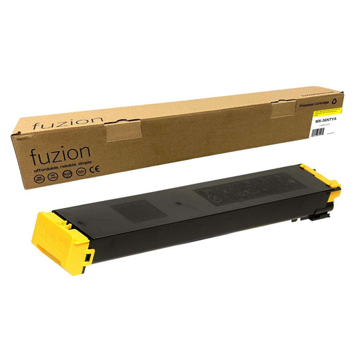 Fuzion Compatible Toner - Yellow for Sharp MX-36NTYA
