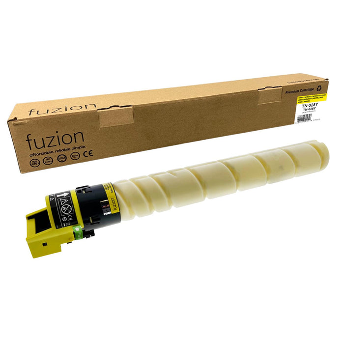Konica Minolta TN-328 / TN-626Y Compatible Toner - Yellow