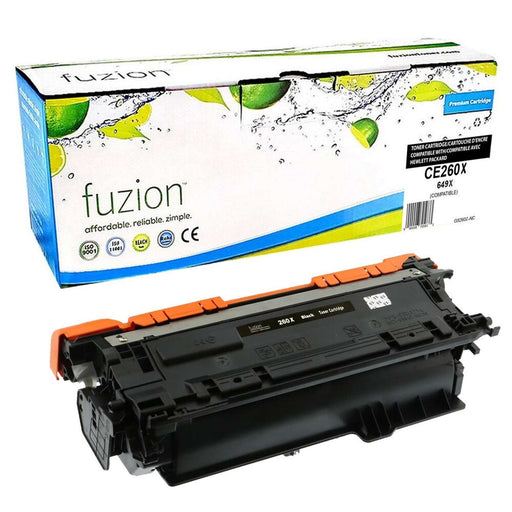 Fuzion Compatible Toner - Black for HP CE260X (649X)