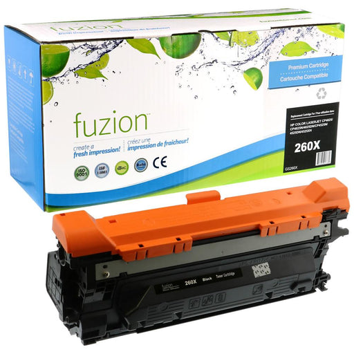 HP CE260X (649X) Remanufactured Toner High Yield  - Black