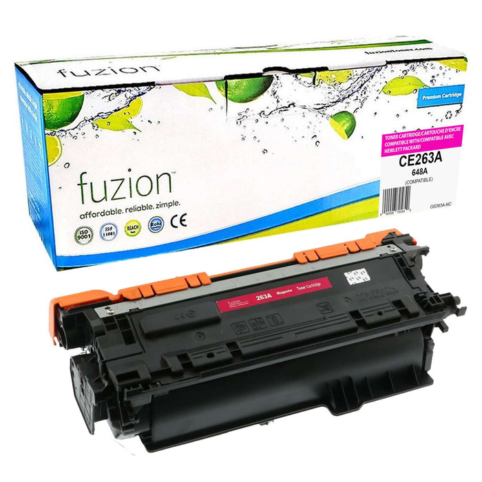 Fuzion Compatible Toner - Magenta for HP CE263A (648A)