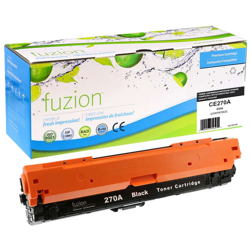 Fuzion Compatible Toner - Black for HP CE270A (650A)