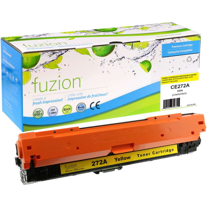 Fuzion Compatible Toner - Yellow for HP CE272A (650A)