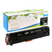 Black cartridge included in Fuzion 128A CMYK Toner Set for Color LaserJet CP1525nw (4-Pack)