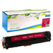 Magenta cartridge included in Fuzion 128A CMYK Toner Set for Color LaserJet CP1525nw (4-Pack)