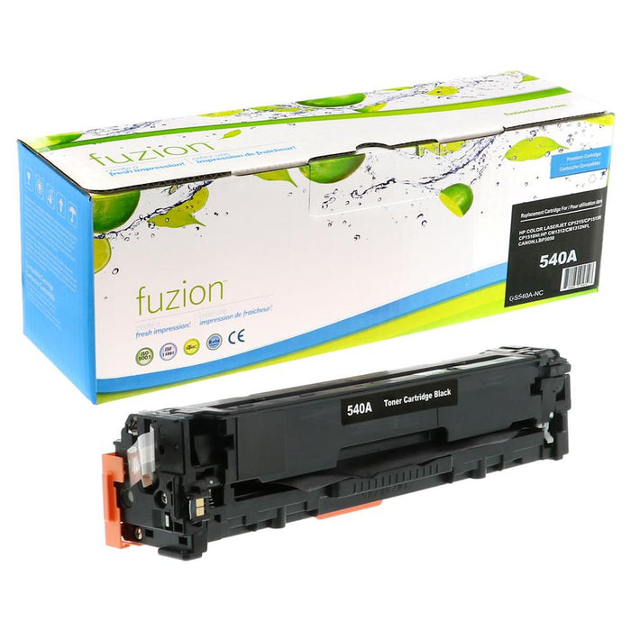 Black cartridge included in Fuzion 125A CMYK Toner Set for imageCLASS MF8050cn (4-Pack)