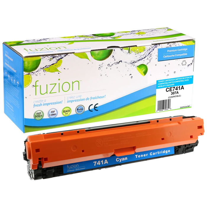 Fuzion Compatible Toner - Cyan for HP CE741A (307A)