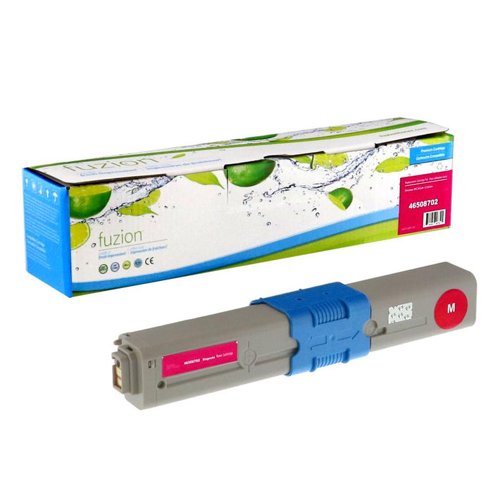 Magenta cartridge included in Fuzion CMYK Toner Set for C332DN (4-Pack)