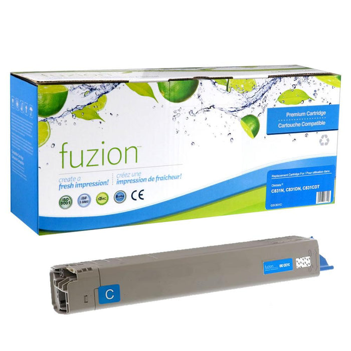 Okidata 44844511 Remanufactured Toner - Cyan
