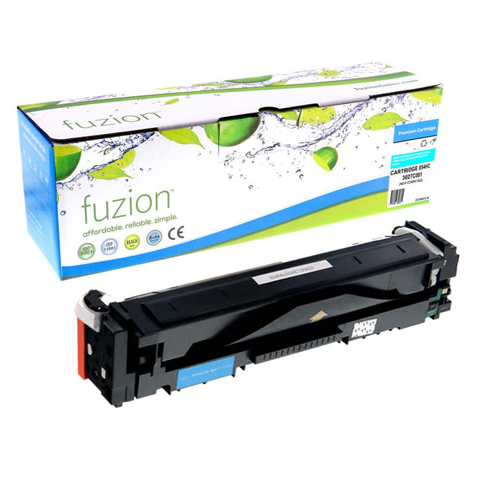Cyan cartridge included in Fuzion High Yield 054H CMYK Toner Set for Colour ImageClass LBP622Cdw (4-Pack)