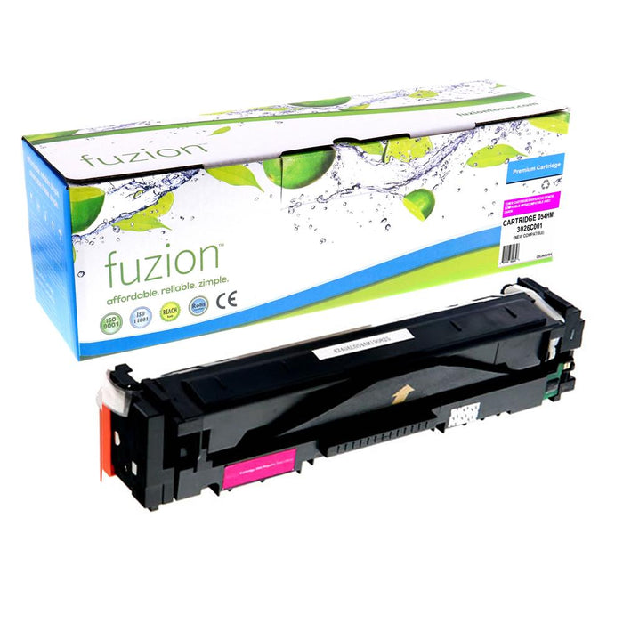 Magenta cartridge included in Fuzion High Yield 054H CMYK Toner Set for Colour ImageClass LBP622Cdw (4-Pack)