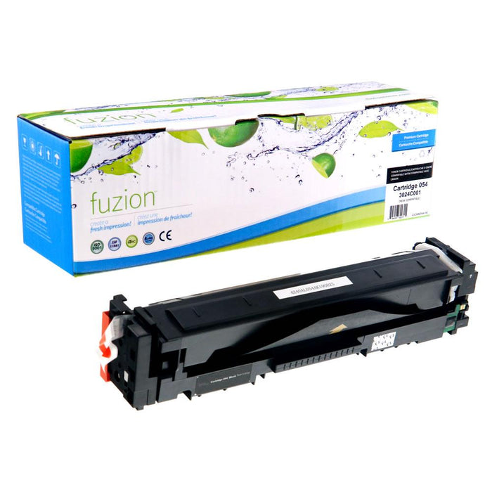 Black cartridge included in Fuzion 054 CMYK Toner Set for Colour ImageClass LBP622Cdw (4-Pack)
