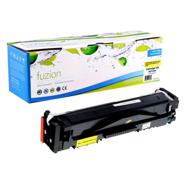 Yellow cartridge included in Fuzion 054 CMYK Toner Set for Colour ImageClass LBP622Cdw (4-Pack)