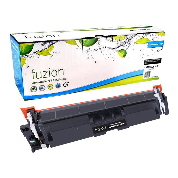 Black cartridge included in Fuzion High Yield 069H CMYK Toner Set for Colour imageCLASS LBP674Cdw (4-Pack)