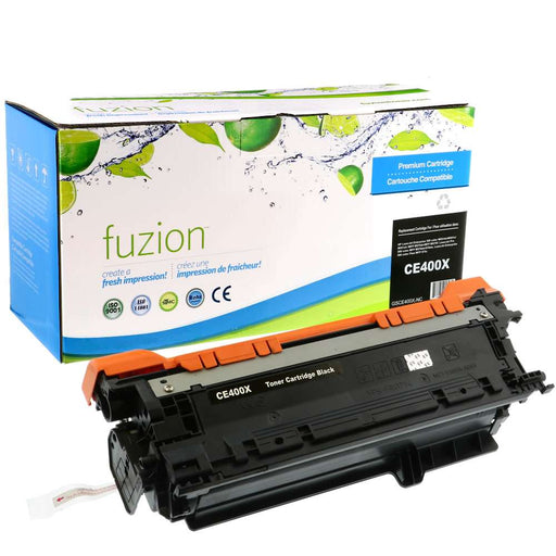 Fuzion Compatible Toner High Yield - Black for HP CE400X (507X)
