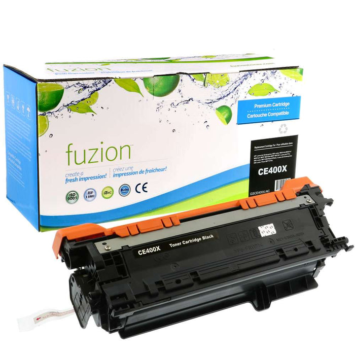Fuzion Compatible Toner High Yield - Black for HP CE400X (507X)