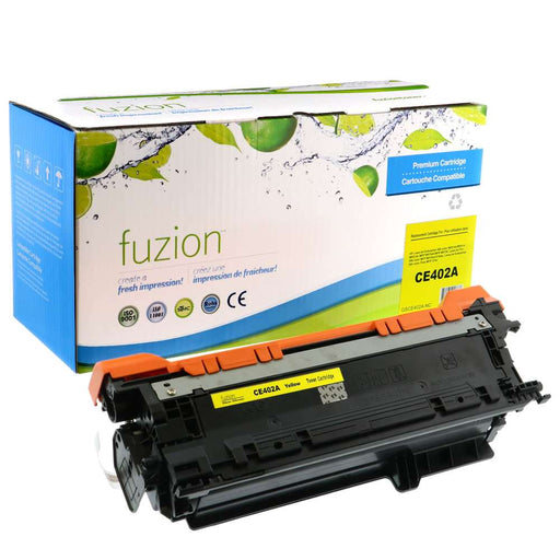Fuzion Compatible Toner - Yellow for HP CE402A (507A)