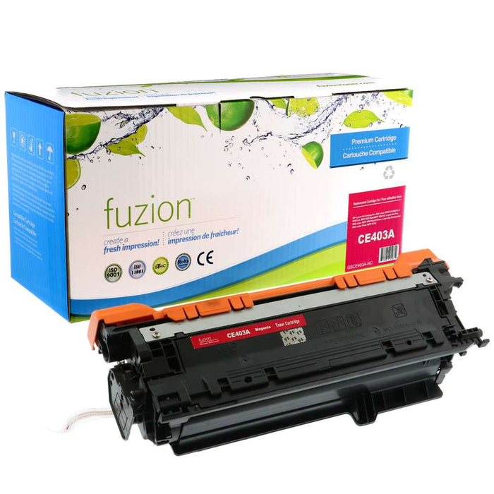 Fuzion Compatible Toner - Magenta for HP CE403A (507A)