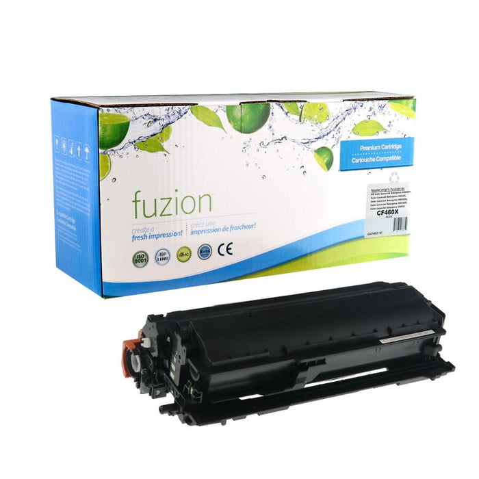 Black cartridge included in Fuzion High Yield 656X CMYK Toner Set for Colour LaserJet Enterprise M652dn (4-Pack)