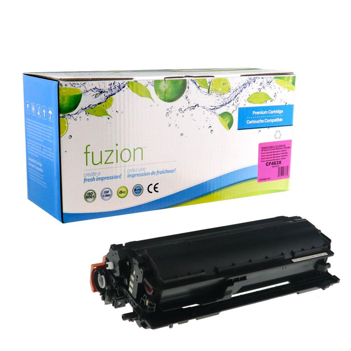 Magenta cartridge included in Fuzion High Yield 656X CMYK Toner Set for Colour LaserJet Enterprise M652dn (4-Pack)