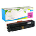 Magenta cartridge included in Fuzion High Yield 202X CMYK Toner Set for Color LaserJet Pro M253 (4-Pack)