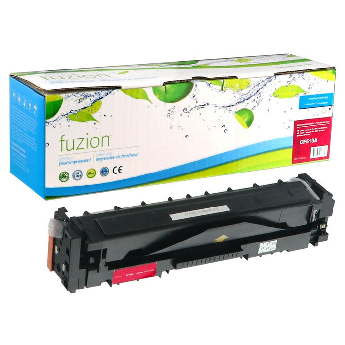 Magenta cartridge included in Fuzion 204A CMYK Toner Set for Colour LaserJet Pro MFP M180nw (4-Pack)