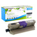 Black cartridge included in Fuzion CMYK Toner Set for Okidata CX2731MFP (4-Pack)