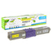 Yellow cartridge included in Fuzion CMYK Toner Set for Okidata CX2731MFP (4-Pack)